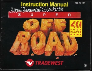 MANUAL ONLY Super Off Road (Nintendo NES, 1990) Authentic - Picture 1 of 3
