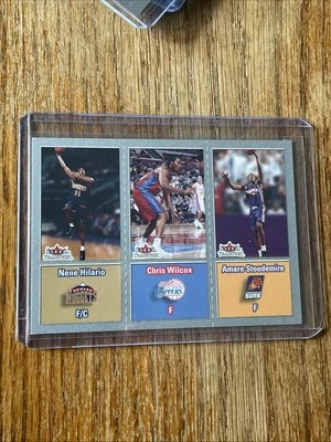 2002-03 Fleer Tradition Crystal No293 Nene Hilario/Wilcox/Amare Stoudemire /199! - Изображение 1 из 4