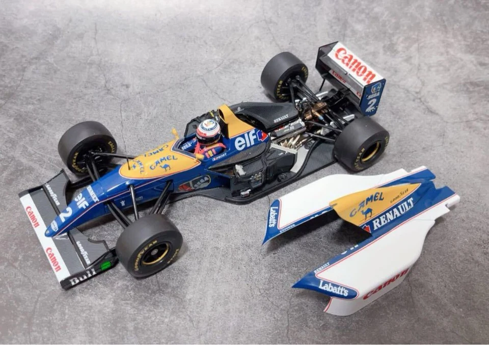 Near Mint Quartzo Williams FW15C 1993 Prost CAMEL 1/18 Rare F1 Model JAPAN - Image 1 of 4