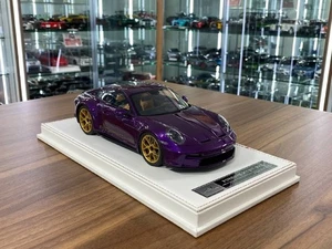 IVY Models Porsche 911 S/T (992) Purple / Gold Rim Limited- 15 pcs [1/18 Resin] - Picture 1 of 11