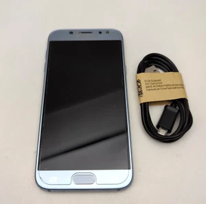 Samsung Galaxy J5 Pro Smart Phone 16GB Single SIM Unlocked Blue - Picture 1 of 3