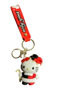 Sanrio Hello Kitty & Friends Hello Kitty NEW Backpack Charm Keychain Gift💜 - Picture 1 of 3