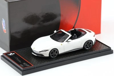 1:43 BBR Ferrari Roma Spider Bianco Cervino White - Limitato 24 Pz. - Immagine 1 di 3