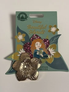 Disney Parks Pin 2022 Beautiful Florals Collection Merida Brave LE 4000 #152844 - Picture 1 of 8