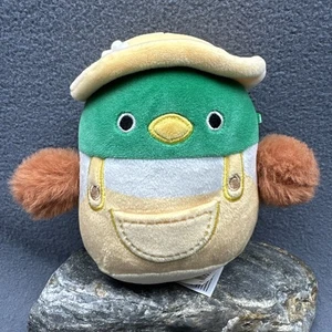 Squishmallow Duck Mallard Avery Squishmallow in tuta e cappello 5" - Foto 1 di 9