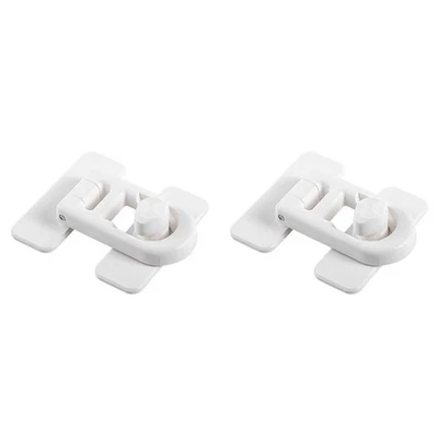 2 Stück Kindersicherungen für Den Backofen, Hochtemperaturbeständiges ABS-M7936 - Bild 1 von 4