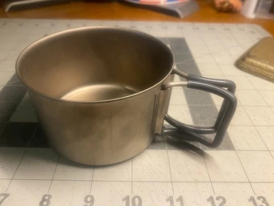 EVERNEW Titanium Mug Camping Cup Made in Japan - Image 1 of 4
