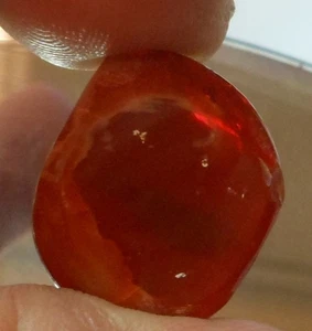 Mexican Fire Opal facet rough Lapidary Jalisco 21.95ct total RED color - Picture 1 of 10