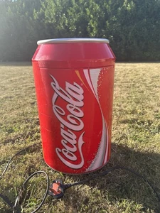 Coca Cola fridge Can Shapped Mini Table Top hot&cold function working *no shelf - Picture 1 of 14