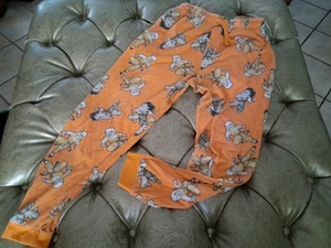 Men's Dragon Ball Z Pajama Pants Lounge Sleep Orange Medium - Picture 1 of 6