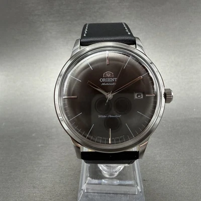 Reloj Orient Bambino Hombre 41mm Esfera Gris Acero Inoxidable Fecha Redondo Automático Foto 1 de 4