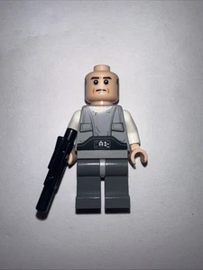 LEGO Star Wars Lobot Light Nougat Black Eyebrows SW0400 Minifigure - Picture 1 of 2