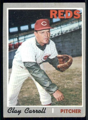 1970 Topps #133 Clay Carroll Foto 1 de 2