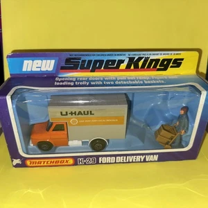 FURGONETA DE REPARTO MATCHBOX SUPERKINGS K29 'FORD TRANSIT U-HAUL - Imagen 1 de 5