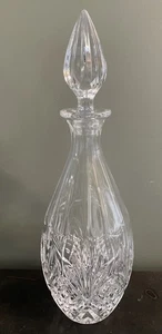 Vintage Nachtmann 13"H geschliffene Kristall Karaffe & Stopfen, Handarbeit in Deutschland - Bild 1 von 5