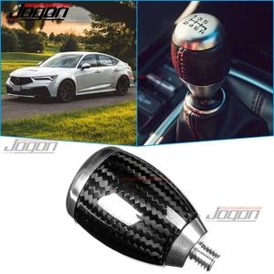 Pour Acura Integra Type S 2023 2024 2025 MT Voiture Pommeau de Vitesse Pommeau Cache Carbone - Photo 1/12