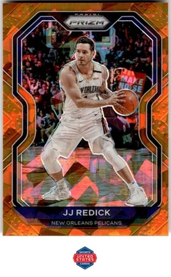 2020-21 Panini Prizm #184 JJ Redick Orange Ice Prizms - Image 1 of 2