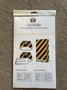 Crainer Xbox Series S Vinyl Skin STICKER Protector for Console Decal Wrap - Picture 1 of 2