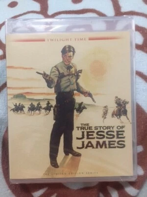 THE TRUE STORY OF JESSE JAMES (1957) (Blu-Ray) TWILIGHT TIME: ROBERT WAGNER NEW! - Image 1 of 2