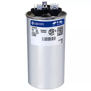 C3405R 97F9849 Capacitor Motor Run, 40/5Uf, 6%, Case, 370V - Picture 1 of 3