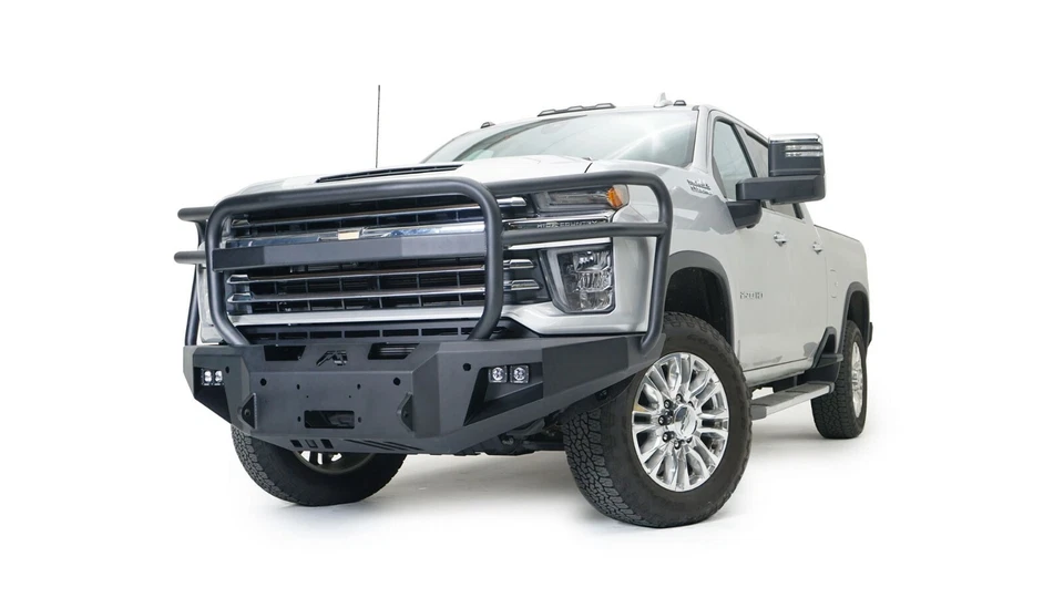 Fab Fours New Premium Winch Front Bumper - Full Guard Fits 2020 Chevy 2500 3500 - Image 1 of 1