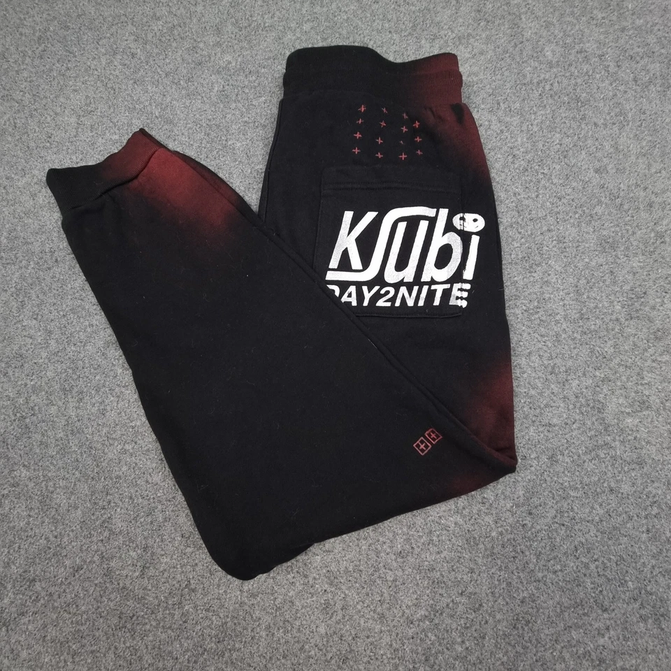 ksubi Track Pants Mens MEDIUM black ksubi rose restore limited edition Size M - image 1 of 4