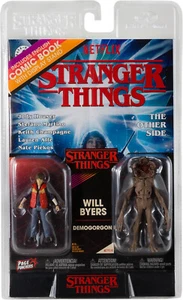 Stranger Things McFarlane Toys Page Punchers 2pk Will Byers and Demogorgon 3in - Picture 1 of 9