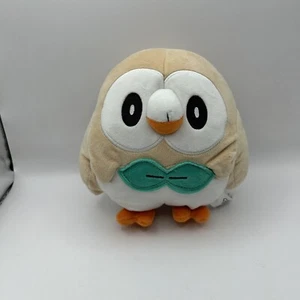 Pokémon Rowlet Plush Stuffed Animal Pokémon WCT 2018 6 Inch - Picture 1 of 8