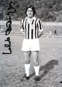 Foto firmada original de Roberto Boninsegna 10 x 15 cm - Imagen 1 de 1