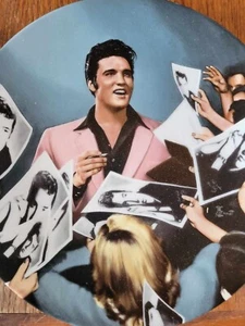 Elvis Presley Sammelteller "Stage Door Autogramme" Bradford Exchange - Bild 1 von 4