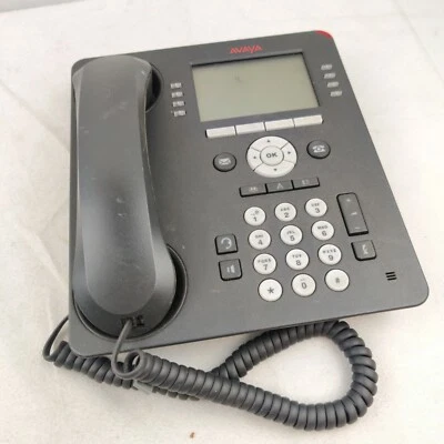  Suporte e aparelho Avaya 9608G IP Business Office PoE telefone VoIP 8 linhas 700505424 - Imagem 1 de 4