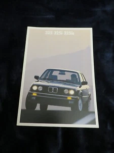 BMW 3er (e30) Baujahr 1988 Händler Verkaufsprospekt in sehr gutem Zustand - Bild 1 von 8