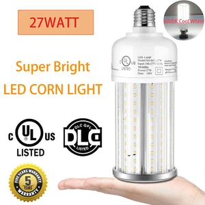 LED Corn Light 27W E39 Mogul Base 6000K Warehouse Workshop High Bay Fixture Bulb - Picture 1 of 9