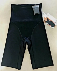 BODY Nancy Ganz: SHAPEWEAR: Size: L. (12-14) BLACK Double Power Mesh Bike Short - Picture 1 of 12