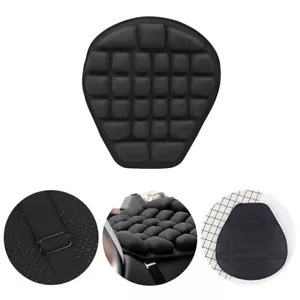 3D Motorcycle Seat Pad Motorbike Cover Universal Comfort Air Cushion Durable UK - Picture 1 of 11