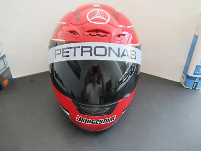 Formel 1 Michael Schumacher Helmreplika Mercedes kein Pocher, Auto Art - Bild 1 von 4