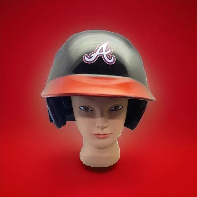 Atlanta BravesFull Size Rawlings Batting Helmet 6 1/2- 7 1/2 - Image 1 of 4
