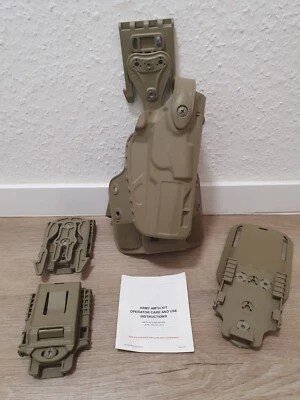 Safariland Holster SIG Sauer 4.7" P320 P250 9mm Rechts Drop Leg Gürtel LvL3 SET