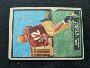 1951 Topps Magic Football Karte # 53 Bob Reynolds - Nebraska (sehr guter Zustand) - Bild 1 von 3