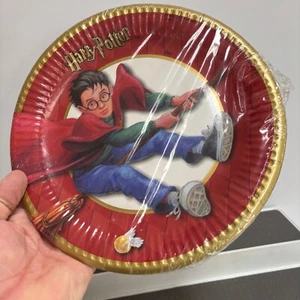 Vintage Harry Potter Party Plates Paper Birthday New Sealed RARE - Picture 1 of 6