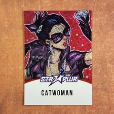 2-12-16 . dc comics bombshells 2 str pwr star power #st10 catwoman