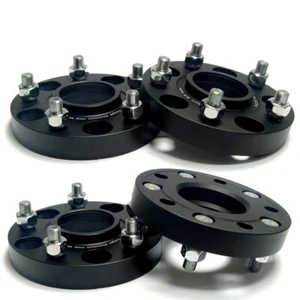 4x25mm 5x127 Hubcentric Wheel Spacers for Jeep Wrangler JK JL Dodge Durango srt - Picture 1 of 8