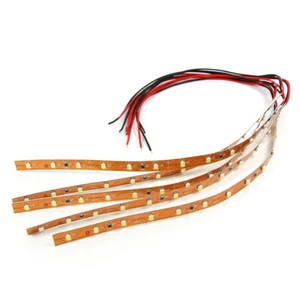 5pcs 20cm Pre-wired Peel-And-Stick Bright White Light Strip 12-LEDs SMD 3528 LED - Picture 1 of 6