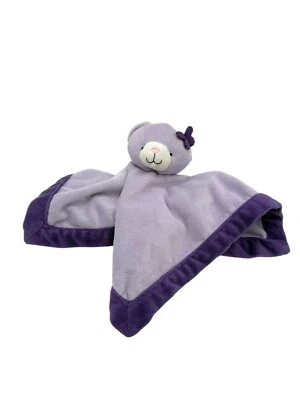 TIDDLIWINKS Púrpura Peluche Lovey Manta de Seguridad Oso de Peluche Mariposa Foto 1 de 4