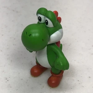 World of Nintendo 2007 Yoshi 2.5" Action Figure Super Mario Bros Toy - Picture 1 of 5