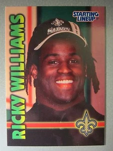 *Rare* 1999 Hasbro Starting Lineup Extended Cards #8 Ricky Williams RC - Picture 1 of 2