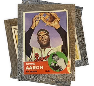 1963 Topps Baseball Card Singles - Complete Your Set - You Pick Cards