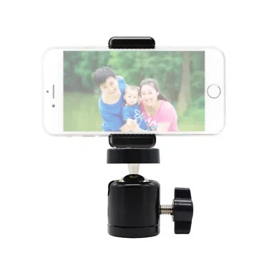 Stativ Adapter Kugelkopf Handy für Kamerastativ Smartphone iPhone 1/4" Tripod - Bild 1 von 4