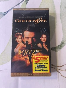 Goldeneye Deluxe Letter-Box Edition (VHS, 1996) THX Digitally Mastered MGM Video - Picture 1 of 3