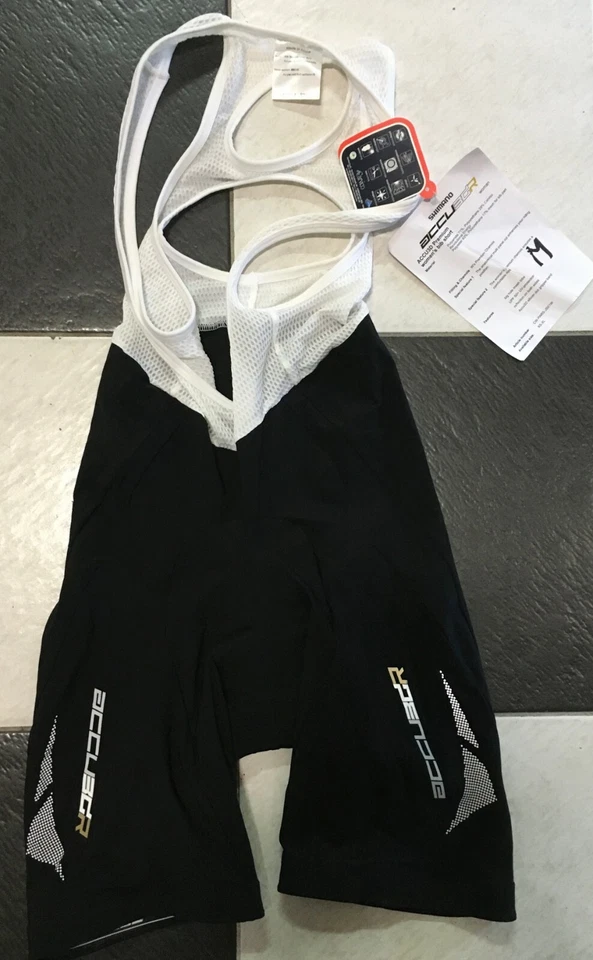 Pantalones cortos de bicicleta Shimano Accu3D premium con tirantes M para mujer Foto 1 de 1